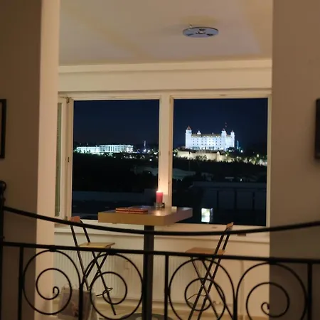 With A View Of The Center Of * Bratislava