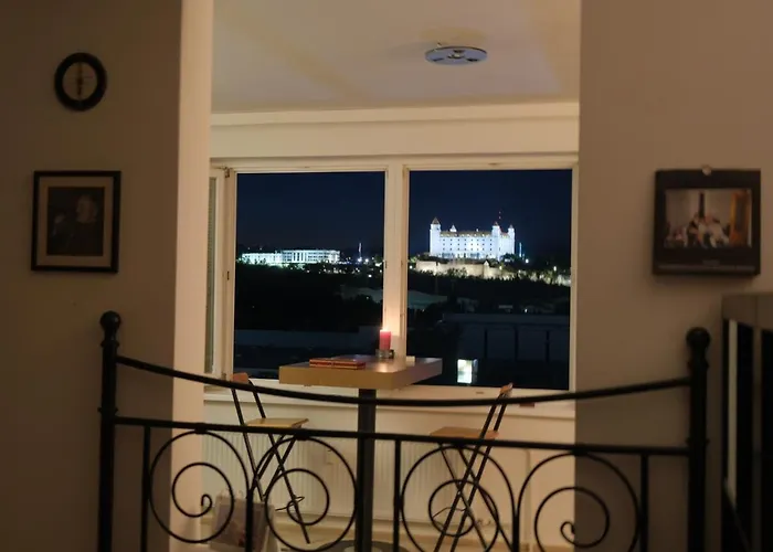 With A View Of The Center Of * Bratislava